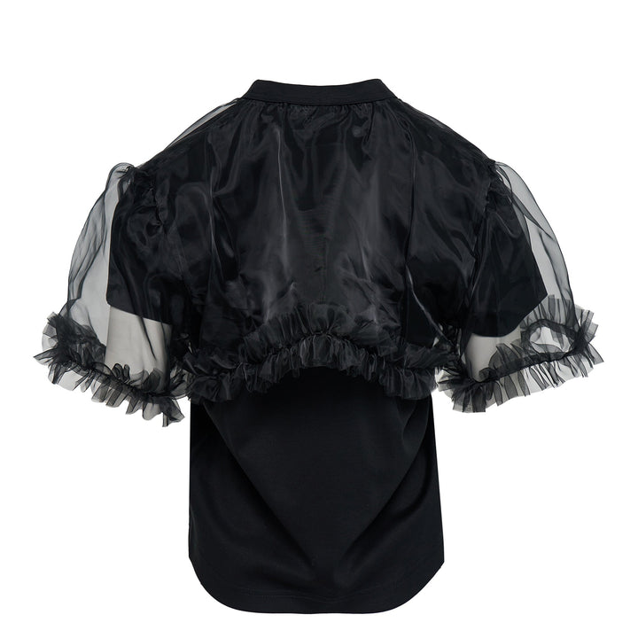 Cotton Ponte X Polyester Tee