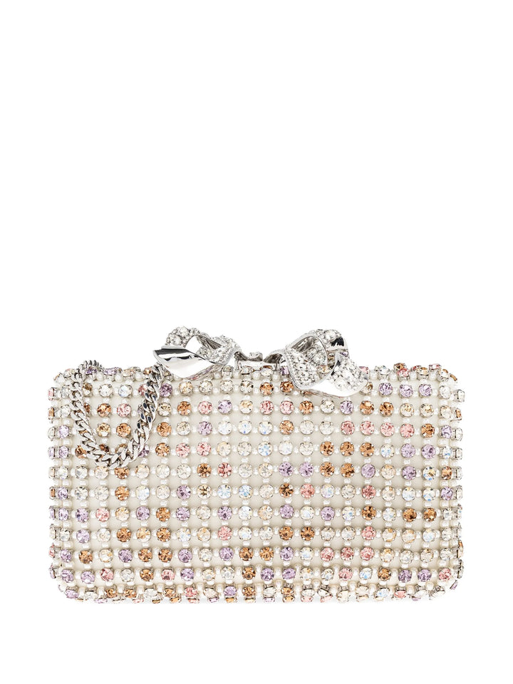 Multi Crystal Clutch Bag