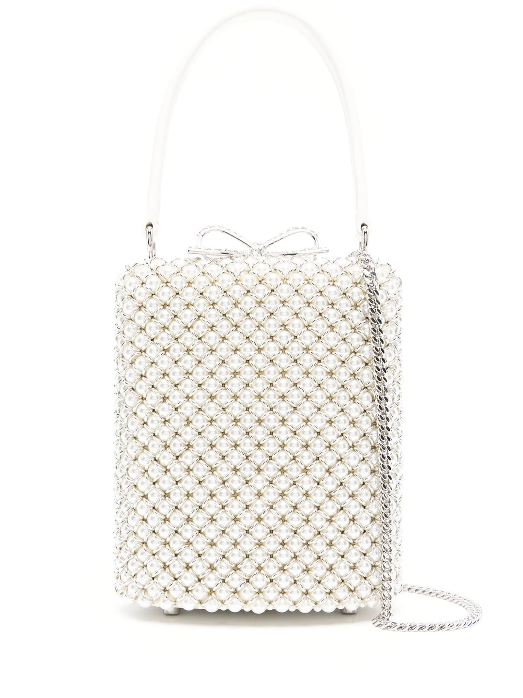 Pearl Embellished Mini Bag