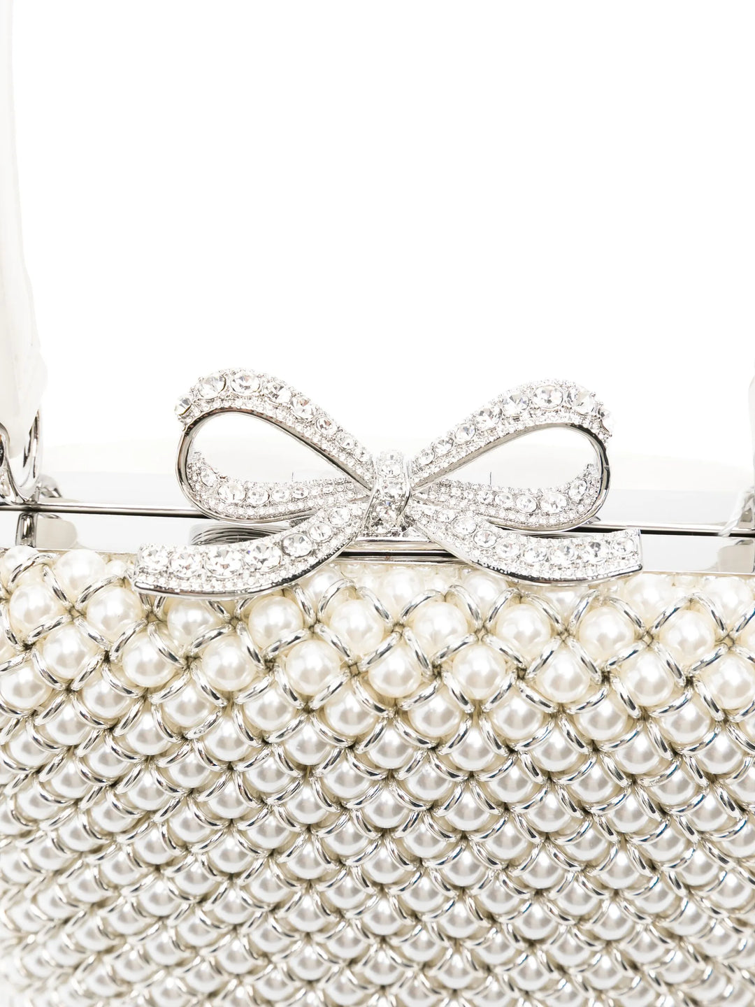 Pearl Embellished Mini Bag