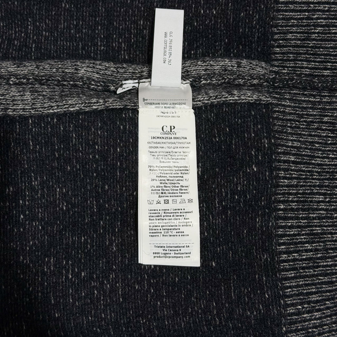 Fleece Knit Crewneck Sweater