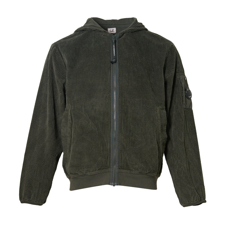 Corduroy 350 Full Zip Hooded Sweatshirt