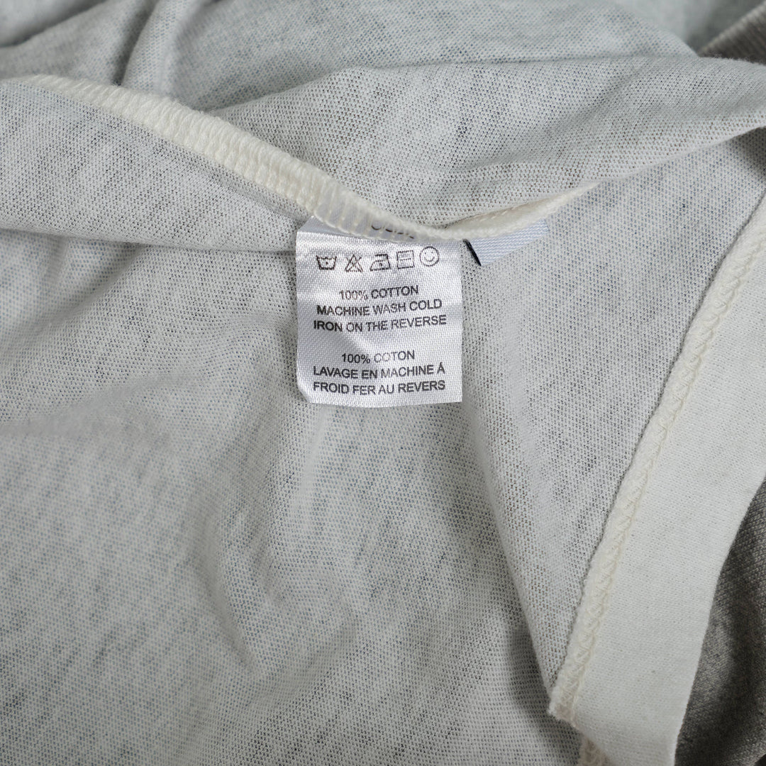 Washed Grey Cropped T-Shirt