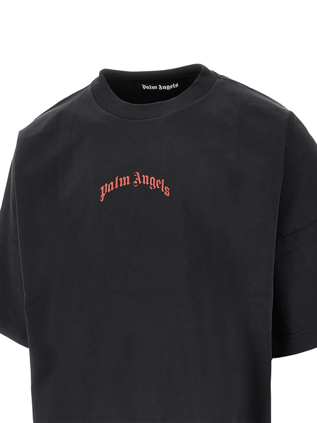 Back Curved Logo Over Tee