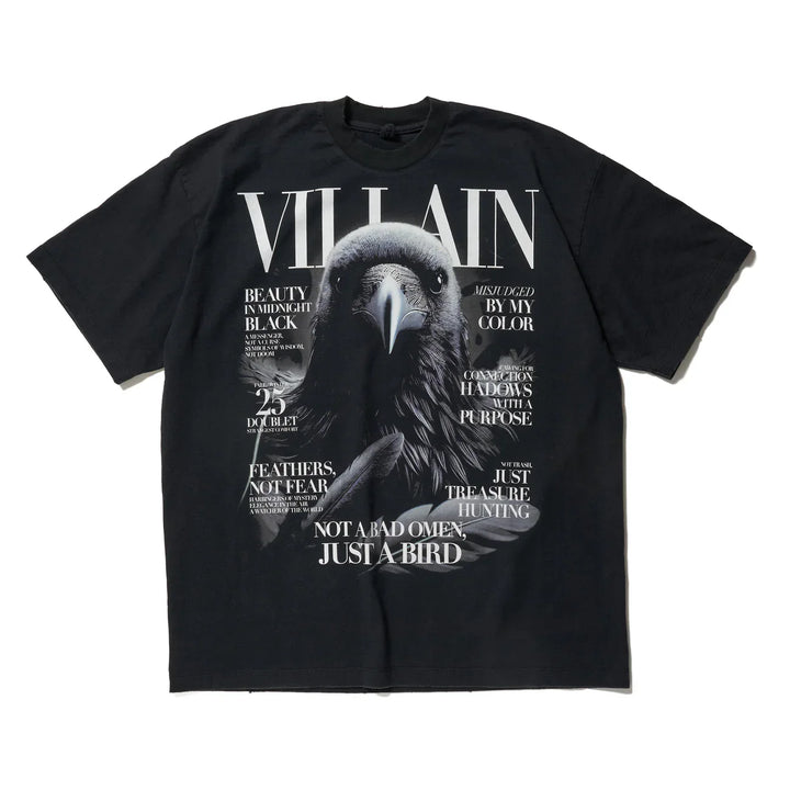 Villain Cover Print T-Shirt