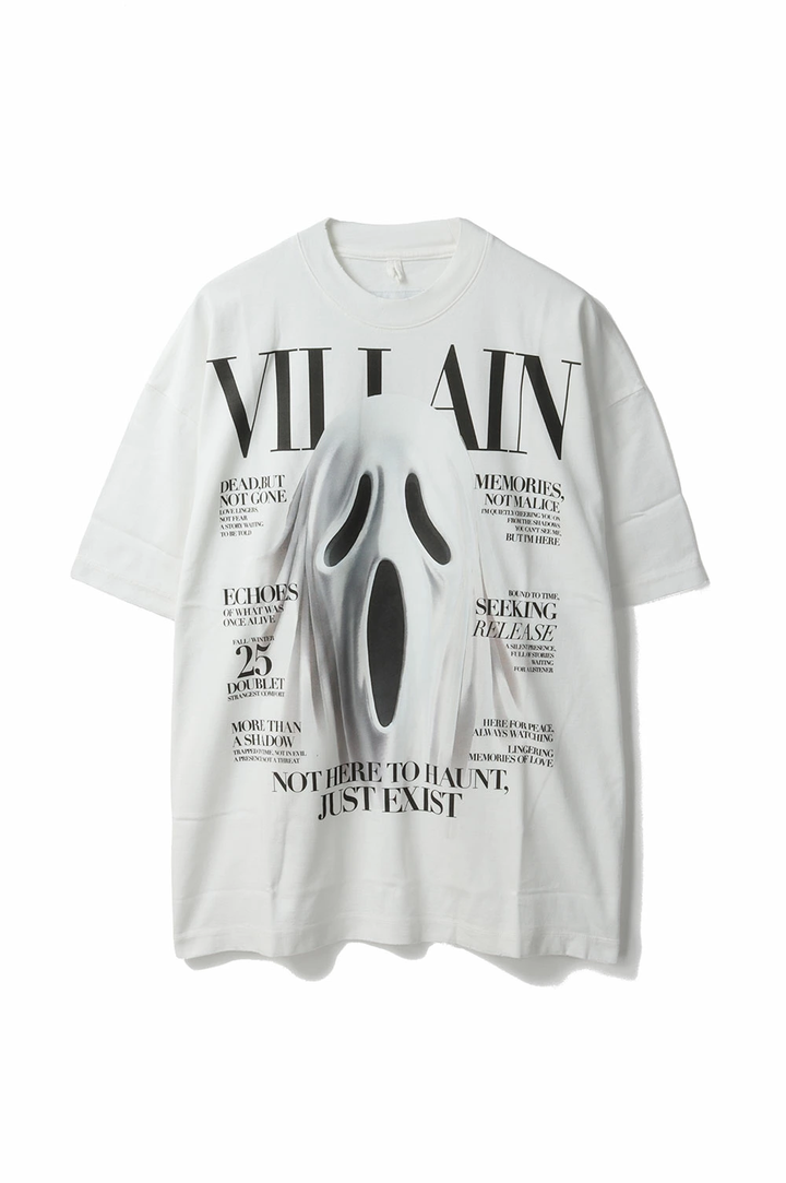 Villain Cover Print T-Shirt