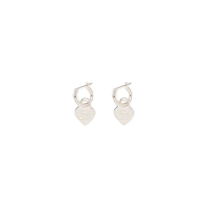 Heart Silver Earrings