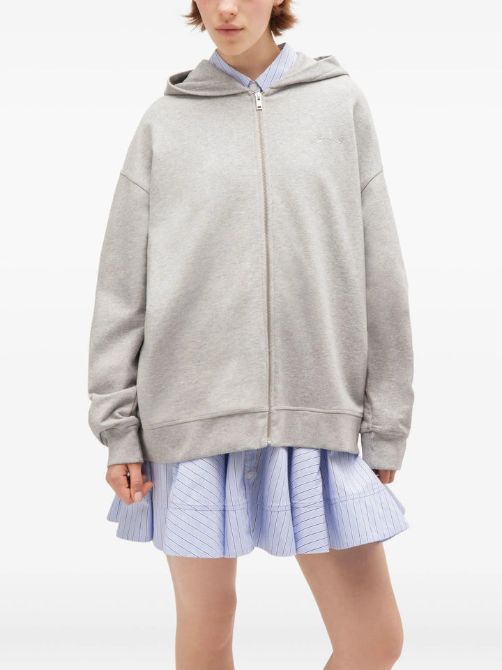 Isoli Teddy Oversized Zip Hoodie