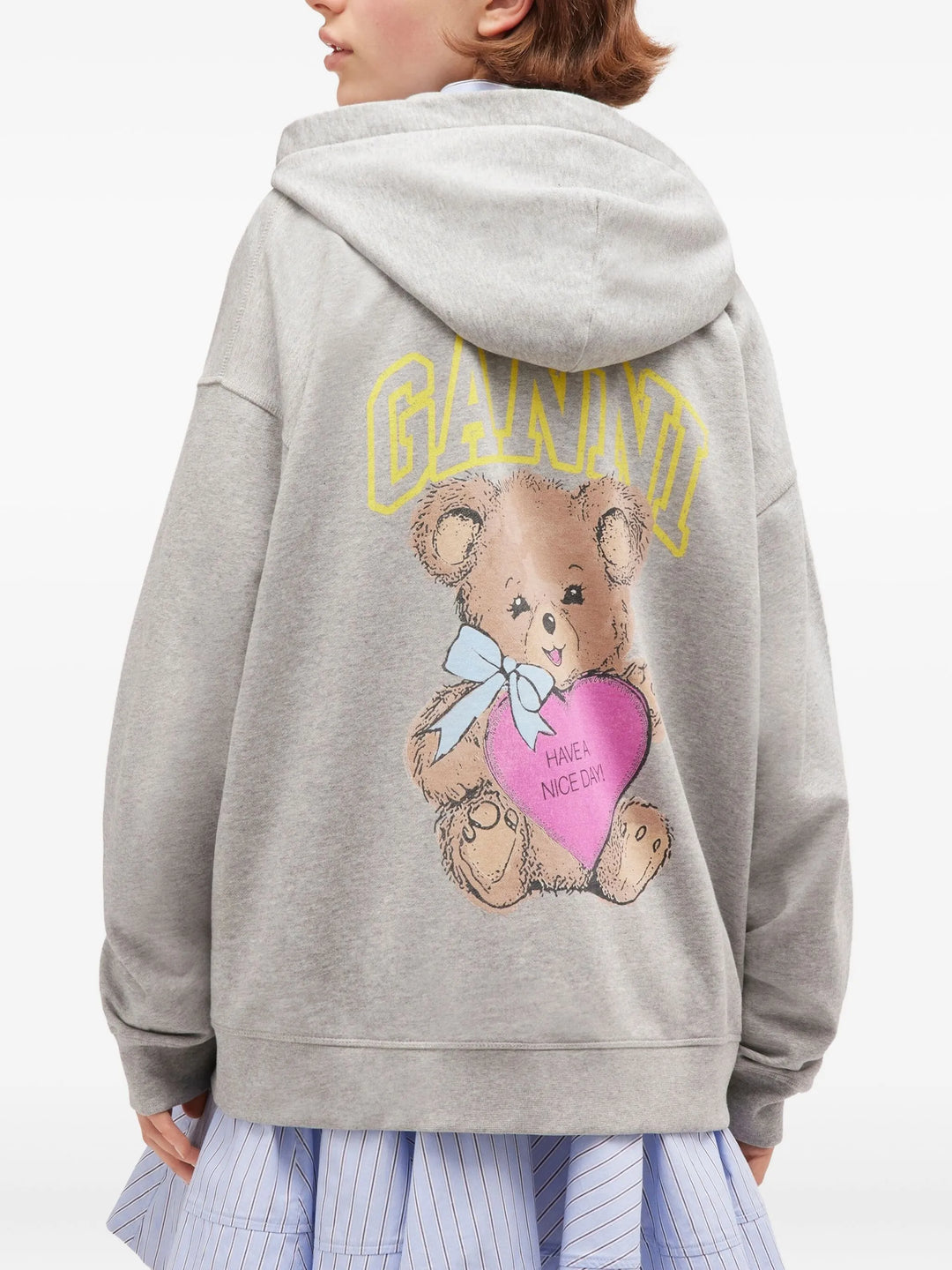 Isoli Teddy Oversized Zip Hoodie
