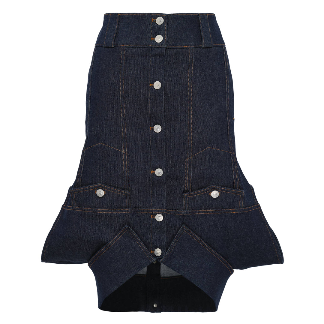 Rogue Denim Jacket-Detial Skirt