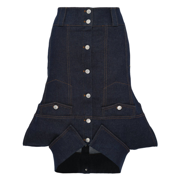 Rogue Denim Jacket-Detial Skirt