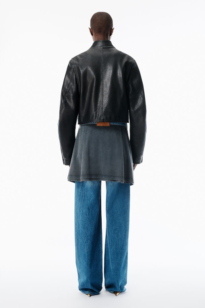 Pre-Styled Balloon Leg Jean