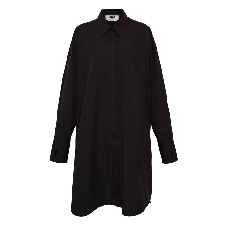 Black Shirt Dress