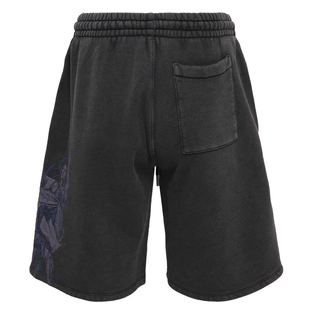 Faded Painting Skate Sweatshorts