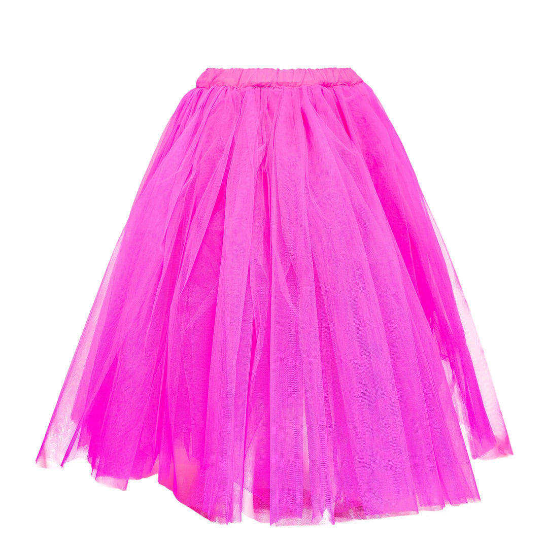 Black Kichu Pink Tulle Skirt
