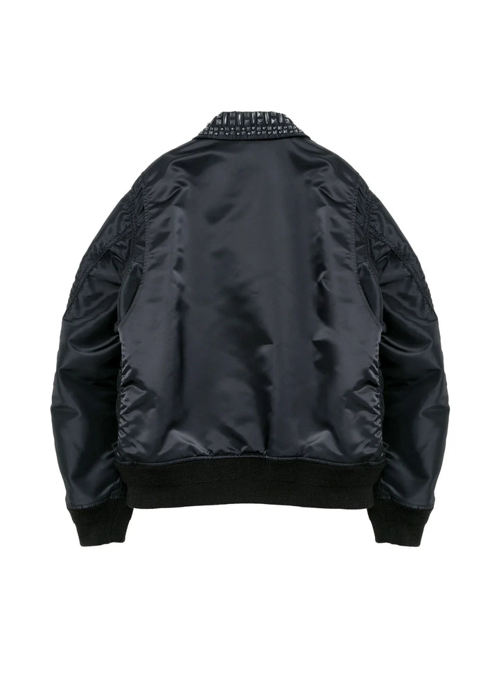 Holiday Studded Nylon Twill Blouson