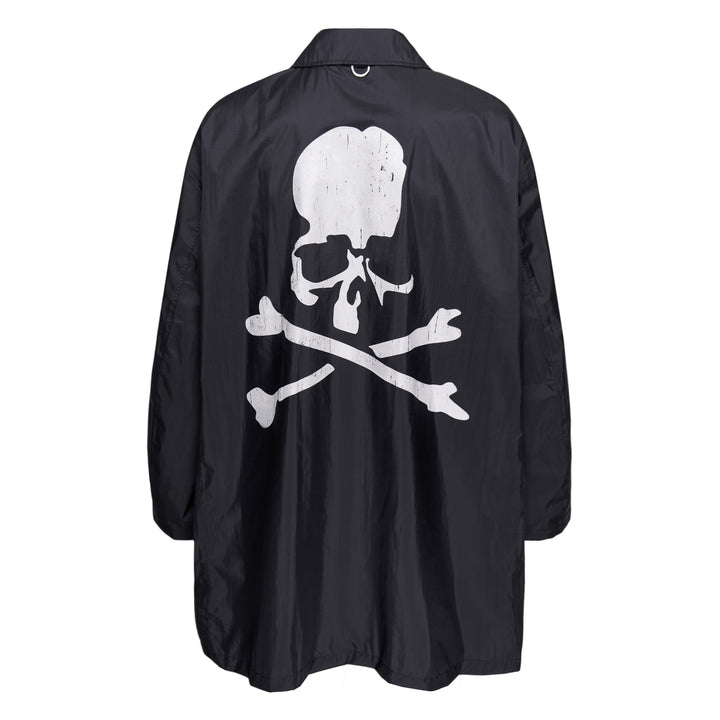 Nylon Balmacaan Coat
