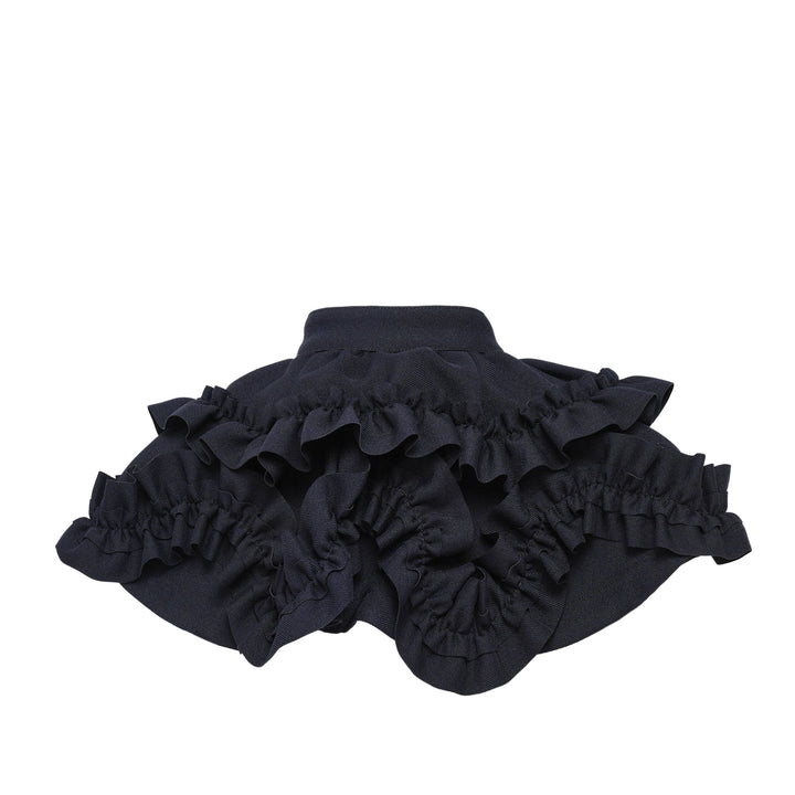 Ruffled Bow Cape