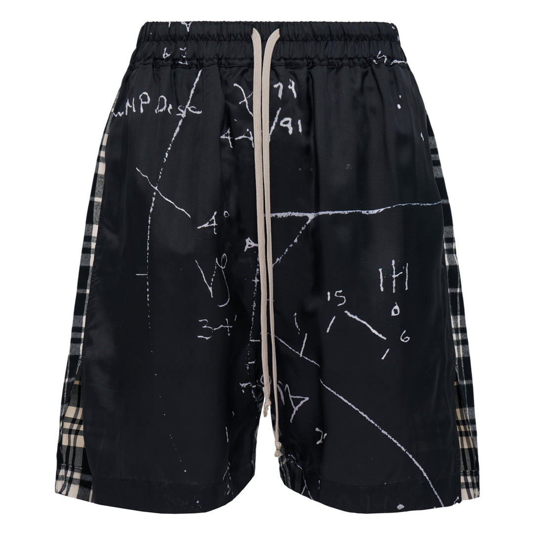 Boxer Printed Cupro Twill