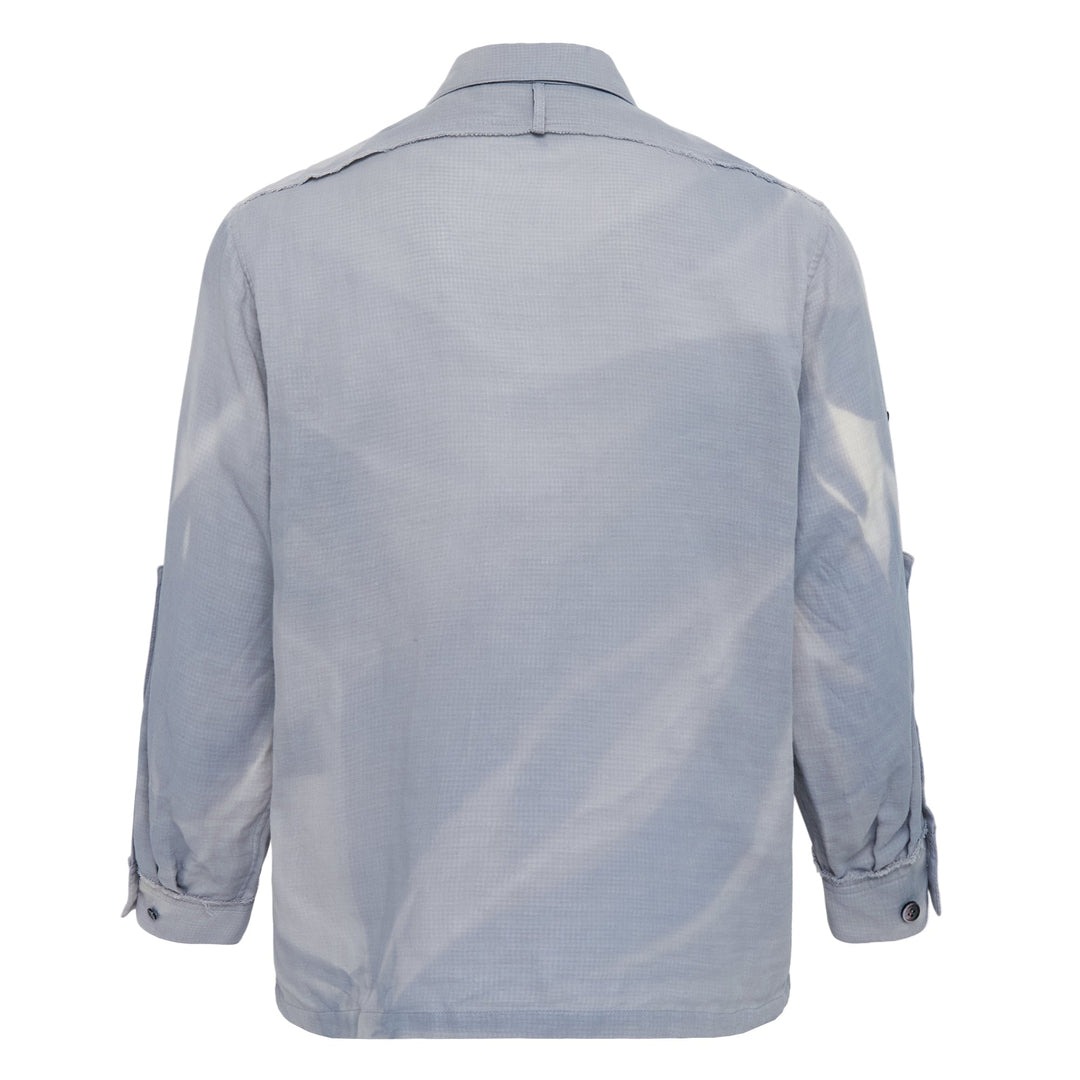 Sun-Bleached Strap Detailed Shirt