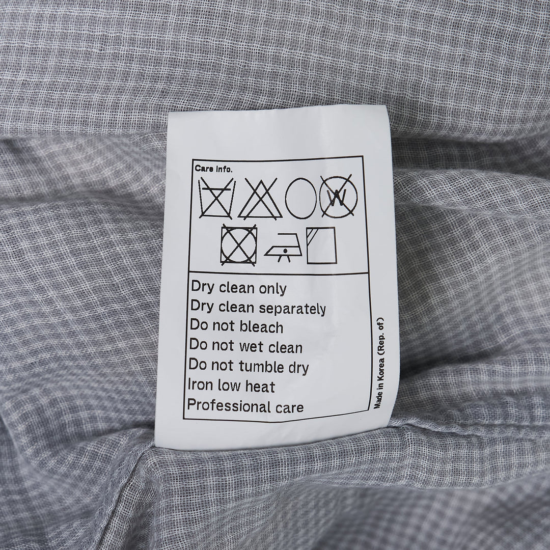 Sun-Bleached Strap Detailed Shirt