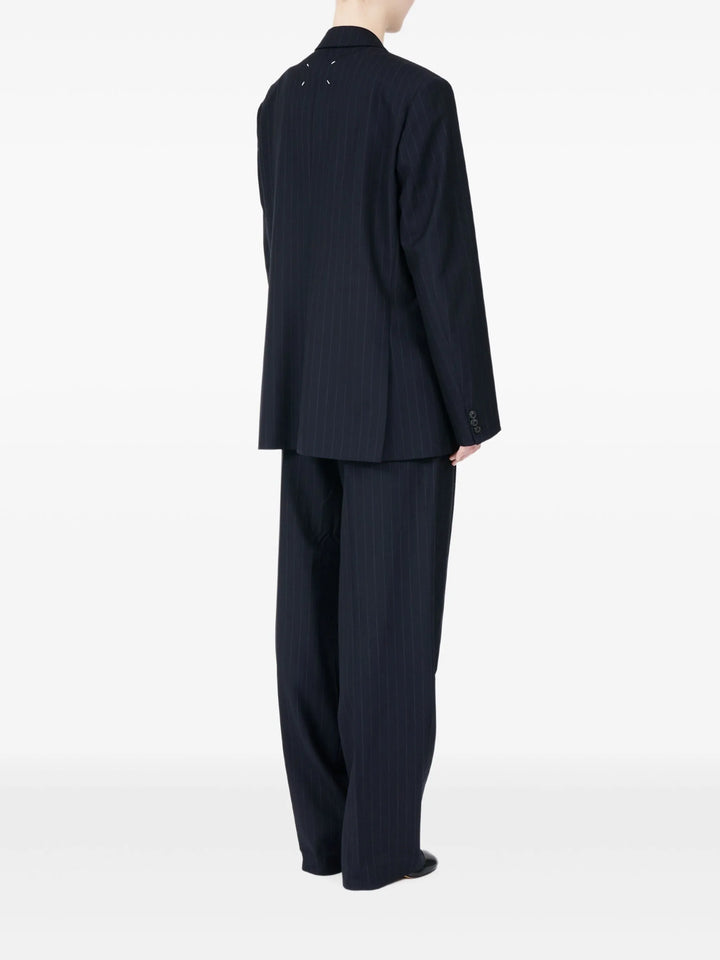 Pinstripe Wool Jacket