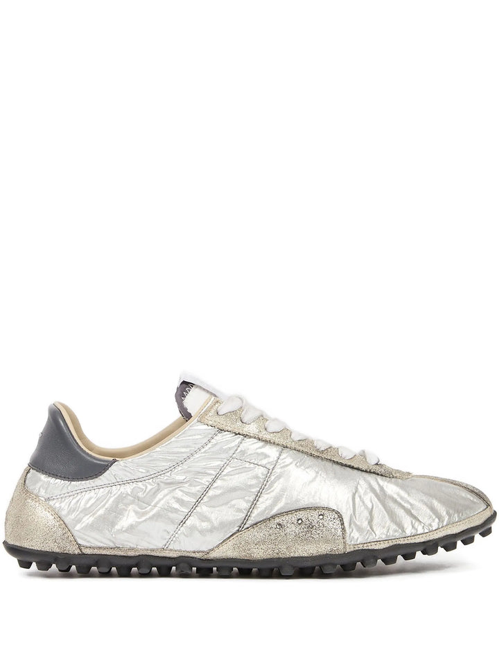 Sprinters Low Top Sneakers Lame Calfskin