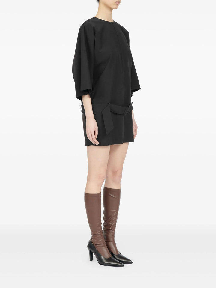 Mini Dress Technical Poplin