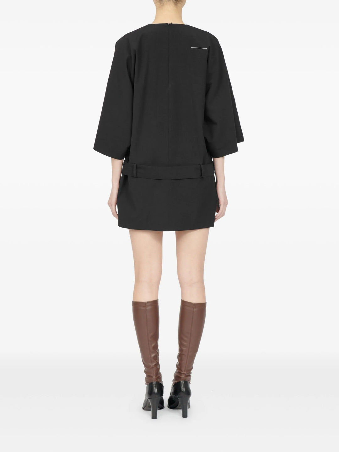 Mini Dress Technical Poplin