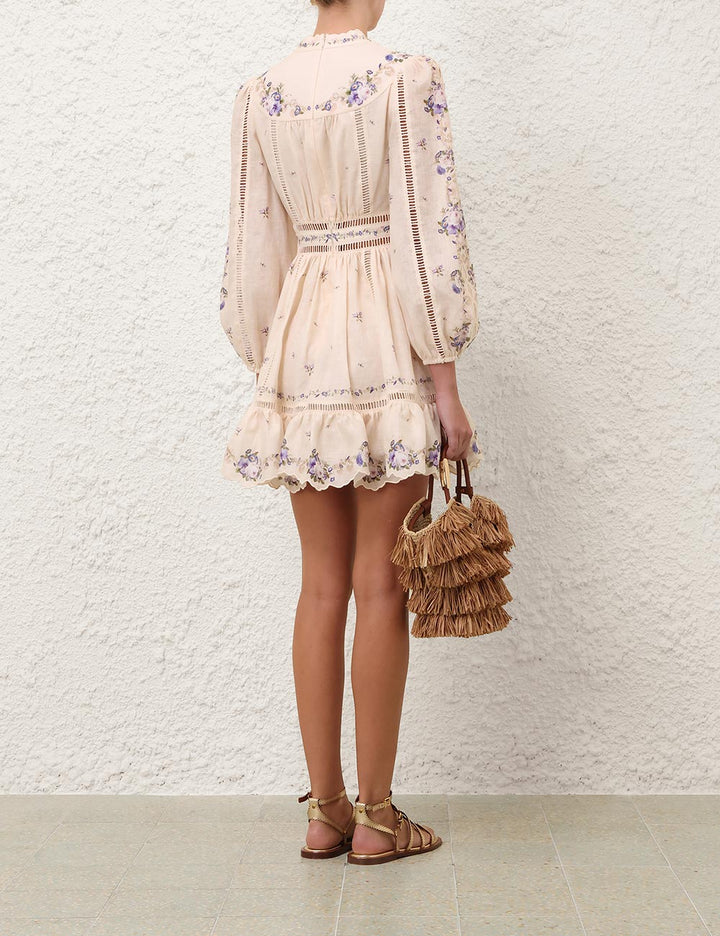 Patience Plunge Mini Dress
