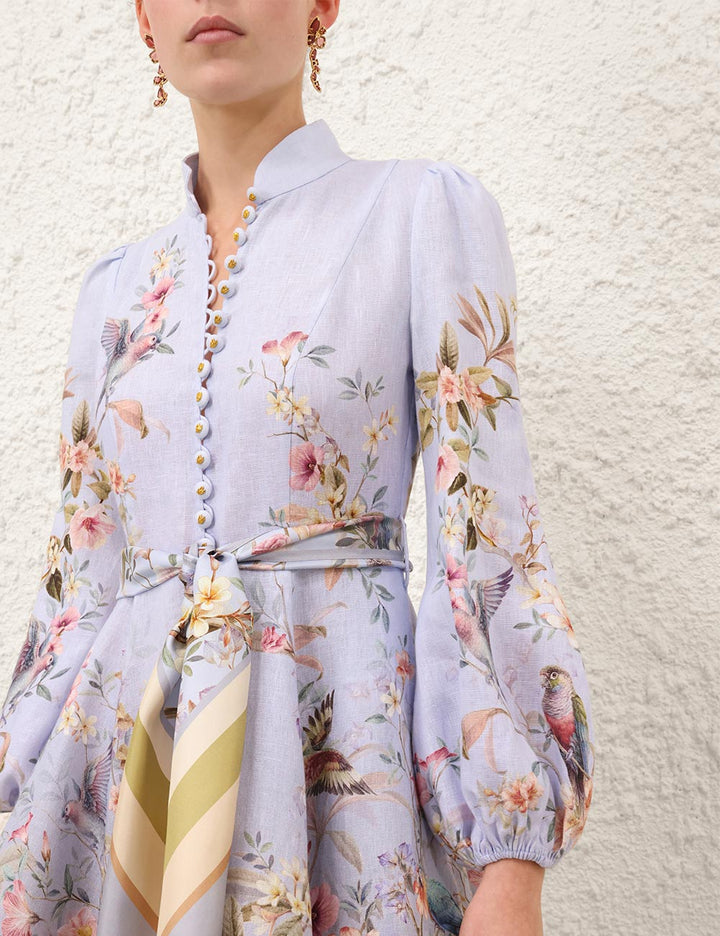 Rebellion Button Mini Dress