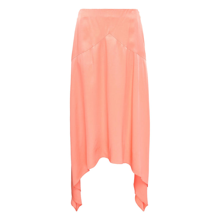 Midi Satin Skirt