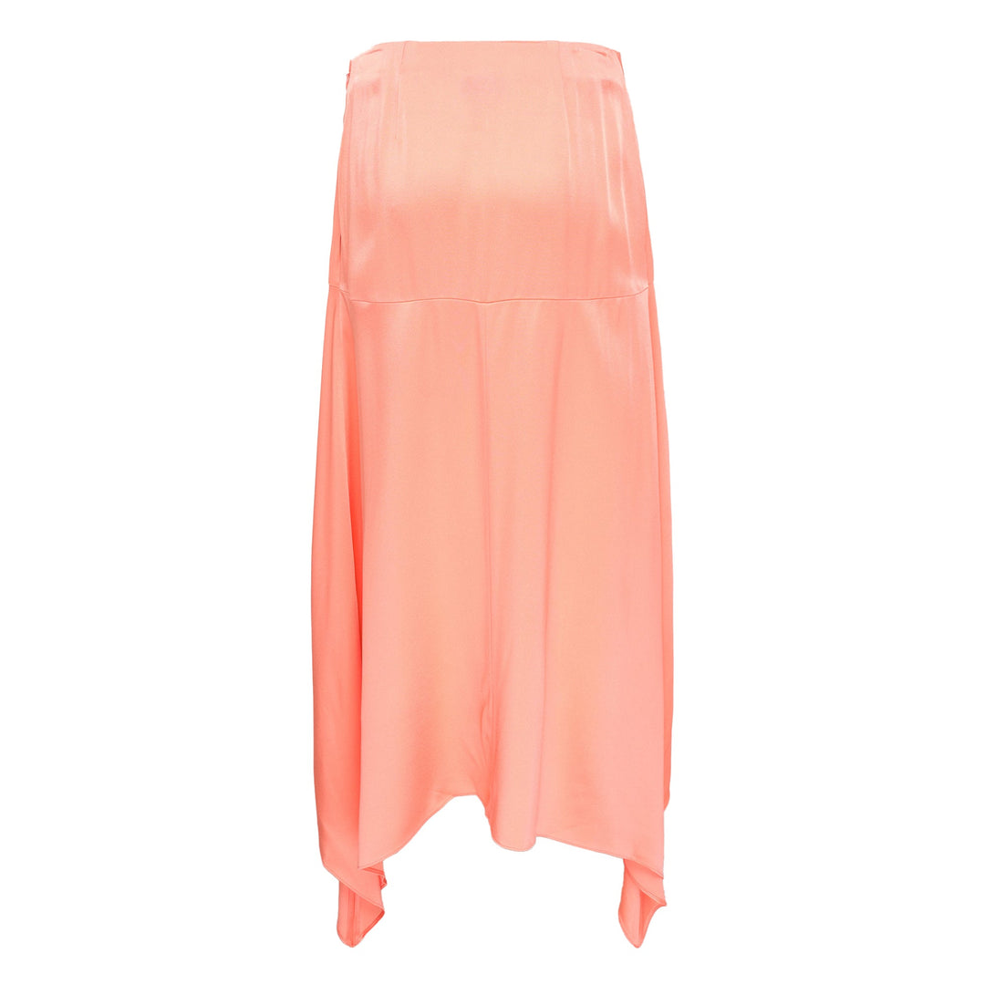 Midi Satin Skirt