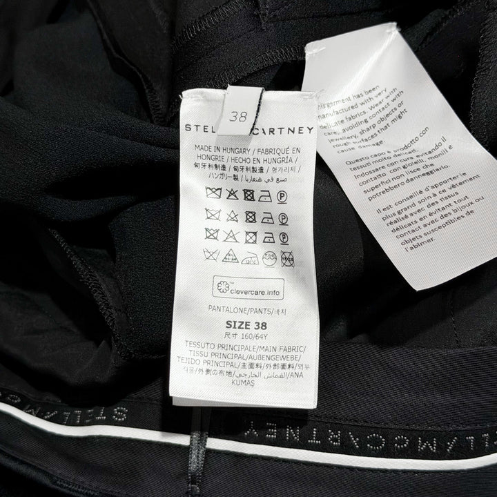 Satin Dropped Waist Straight Pants