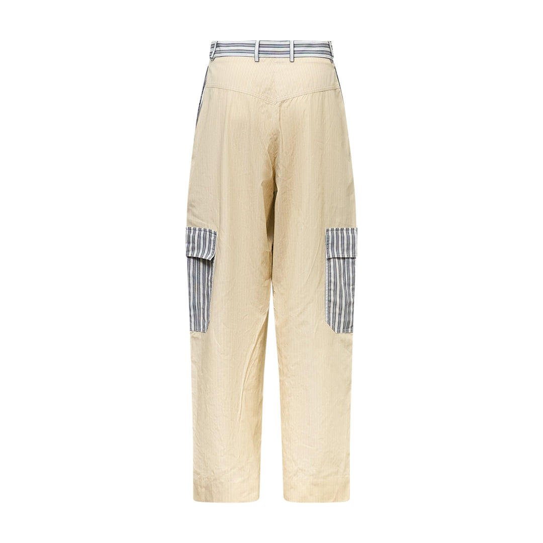 Cotton Mixed Stripe PJ Trouser