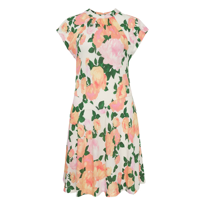 Flower Print Mini Dress