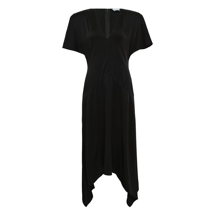 Envers Satin V Neck Dress
