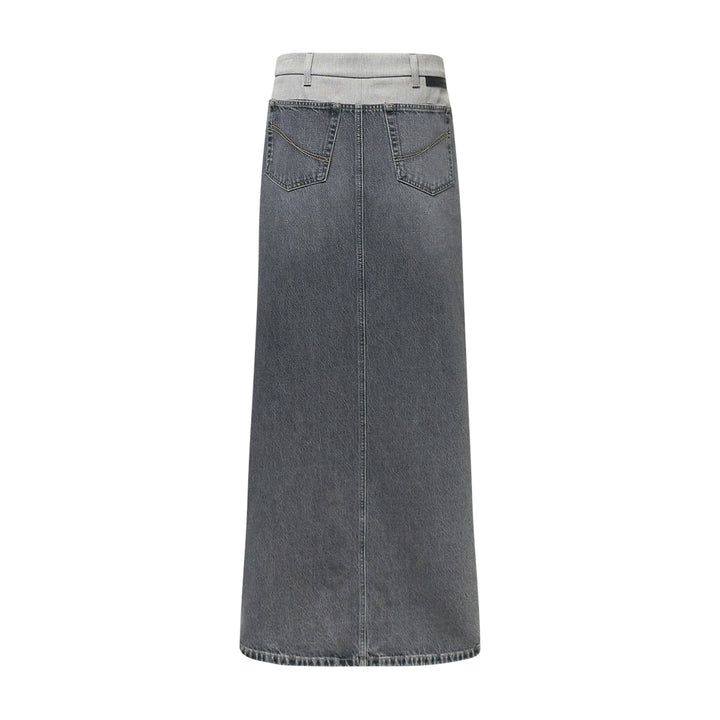 Tailoring Mixed Skirt