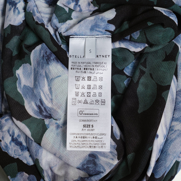 Bunch Of Roses Mesh Long Skirt