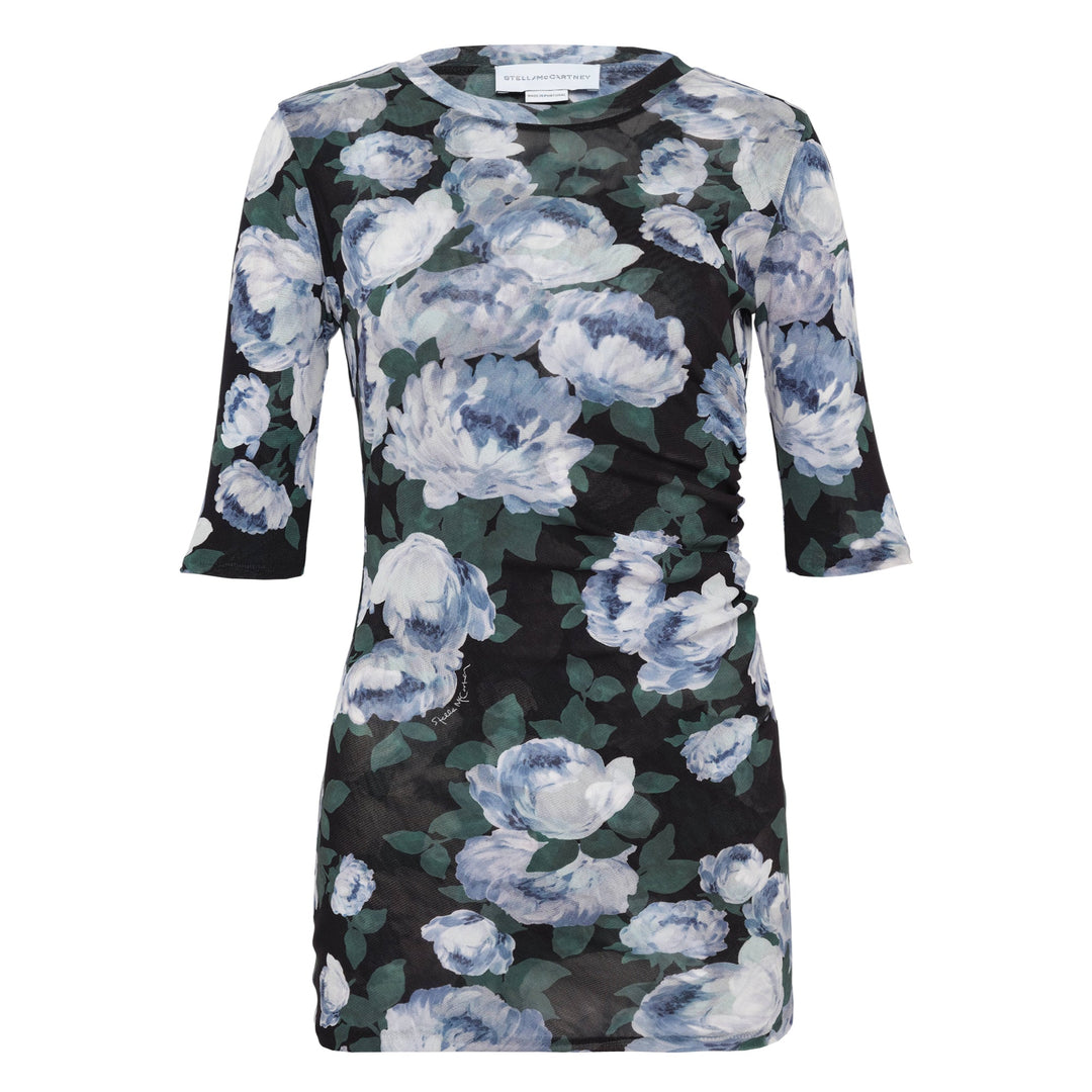 Bunch Of Roses Mesh Top