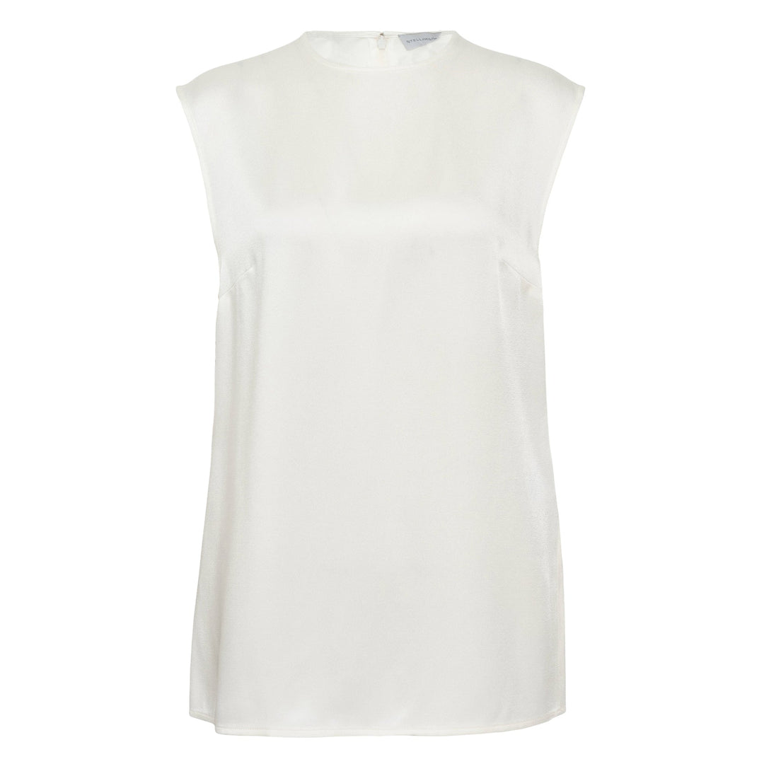 Satin Sleeveless Top