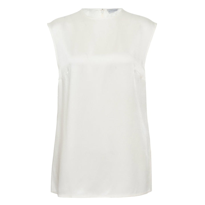 Satin Sleeveless Top