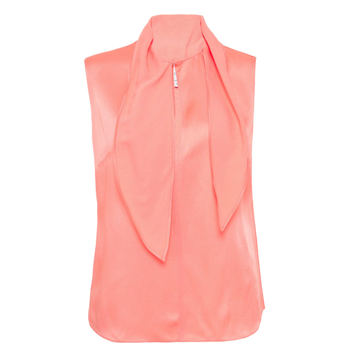 Satin Tie Top