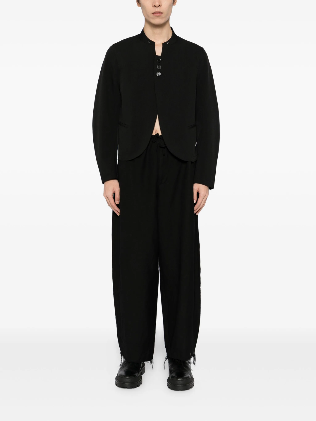 Acceptance Stand Collar Suit Jacket