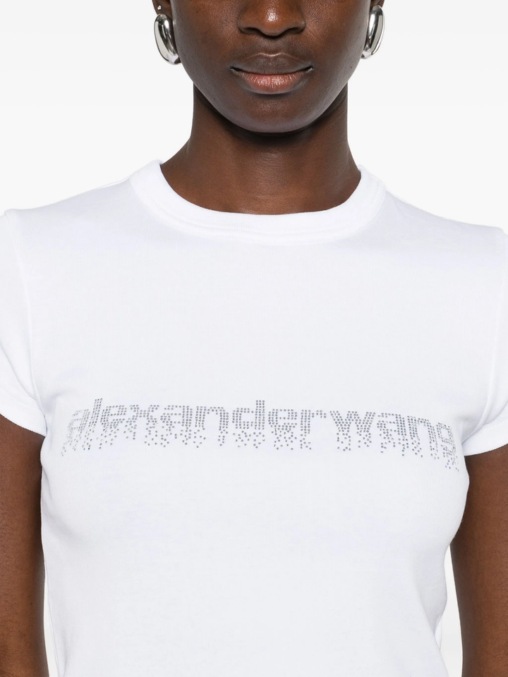 Crystal Degradé Logo Baby Tee