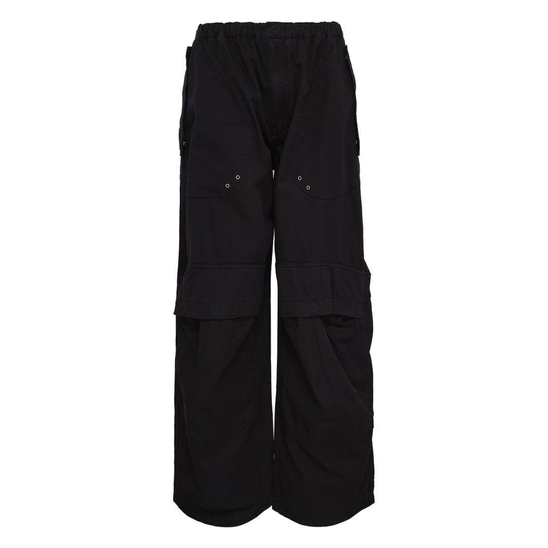 Mid-Rise Articulated Cargo Pants