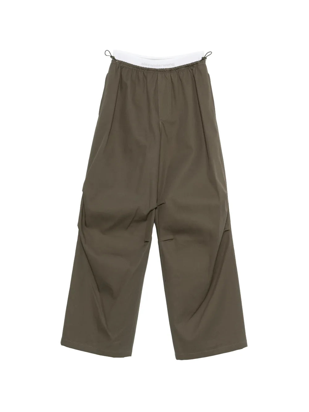 Mid-Rise Elastic Pant