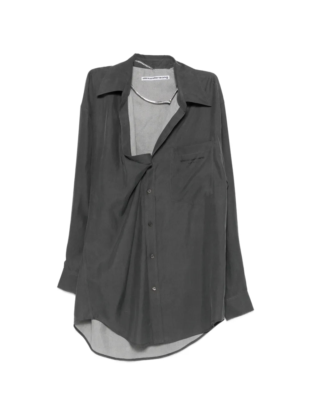 Off Shoulder Shirt Dress
