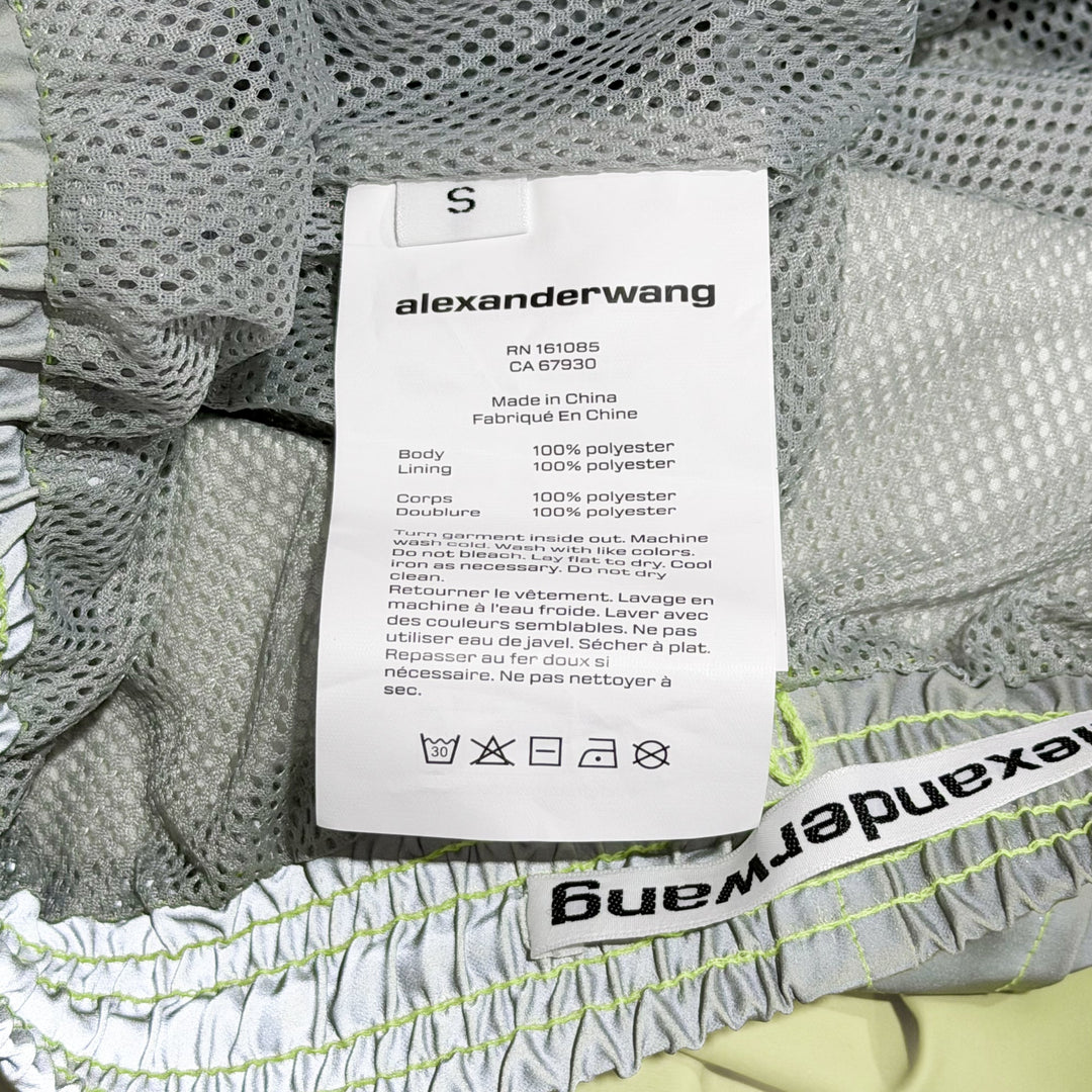 Reflective Mid-Rise Track Pant