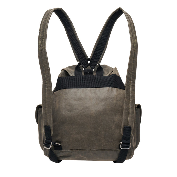 Oil Skin Cargo Backpack